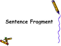 Sentence Fragment Checker